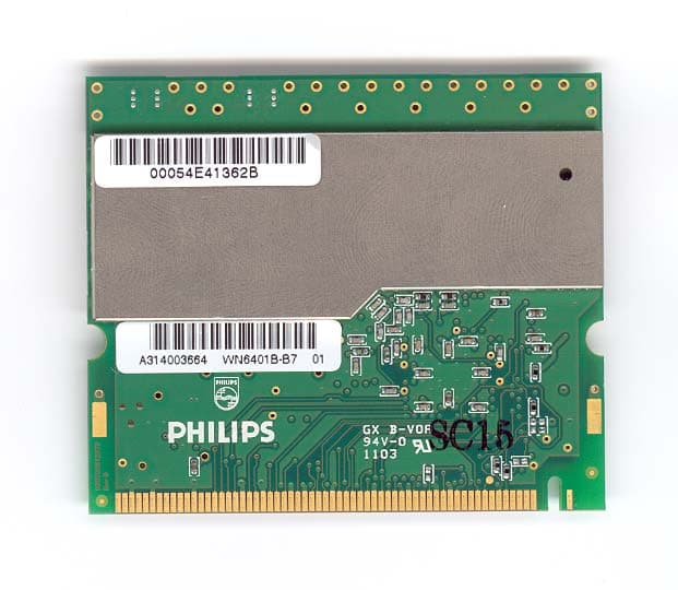 802.11 a/b/g Mini-PCI Module - FCC ID PUBWCM1010 - Philips Components (2)