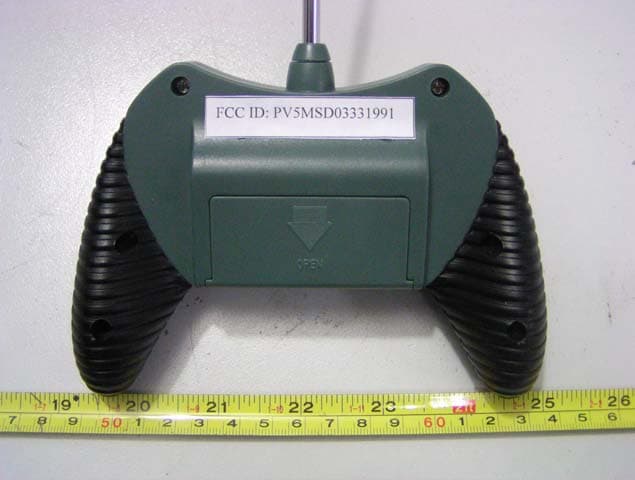 1:24 scale R/C Nascar car-Remote Toy Controller - FCC ID PV5MSD03331991 - Meisida Electronic Toys Co., Ltd (2)