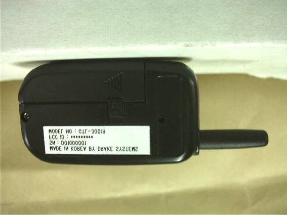 Remote Control Car Alarm Transceiver - FCC ID PVQDSCAR001 - drakesystem co.,ltd