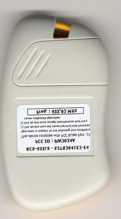 TRANSMITTER MODEL ERONE 024A - FCC ID PWJ024A - CDVI WIRELESS S.P.A. (2)