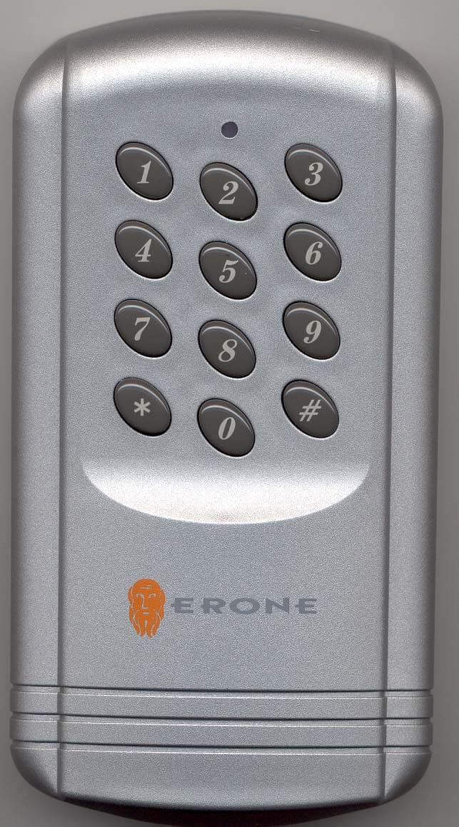 RADIO KEYBOARD ERONE MOD. DIGIKEY SEDK2641A4 - FCC ID PWJDK433 - CDVI WIRELESS S.P.A.