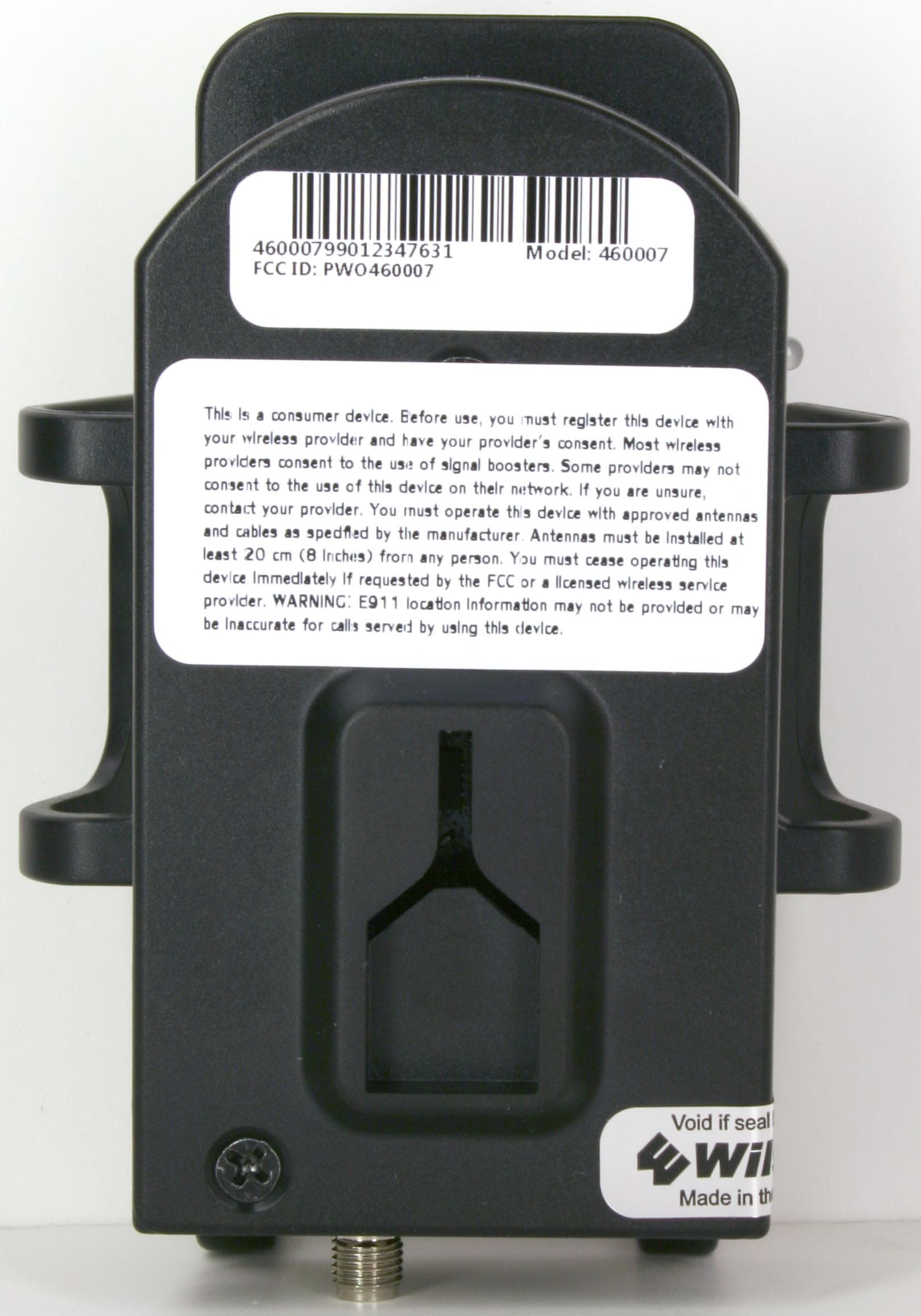 Model 460007 Signal Booster - FCC ID PWO460007 - Wilson Electronics, LLC (2)