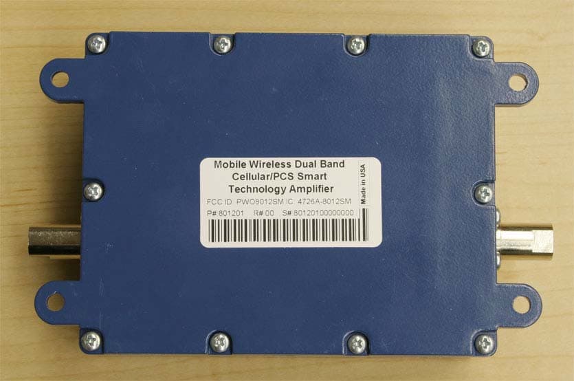 Mobile Wireless Cellular/PCS SmartTech Amplifier - FCC ID PWO8012SM - Wilson Electronics, LLC (2)