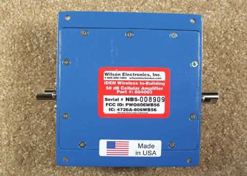 Bidirectional Amplifier Repeater - FCC ID PWO806WB56 - Wilson Electronics, LLC (2)