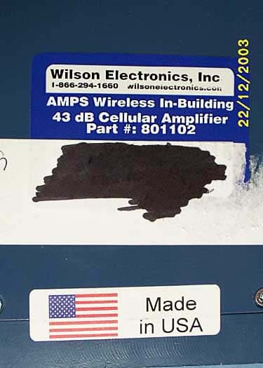 In-Building Bidirectional Amplifier - FCC ID PWO824WB56 - Wilson Electronics, LLC (2)