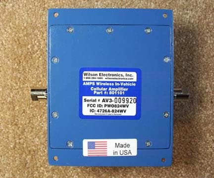 Bidirectional Amplifier Repeater - FCC ID PWO824WV - Wilson Electronics, LLC (4)