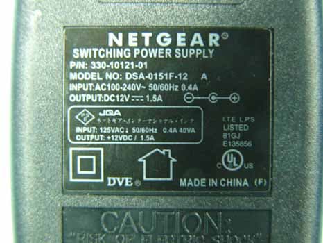 RangeMax Next Wireless Router - FCC ID PY306100037 - Netgear Incorporated