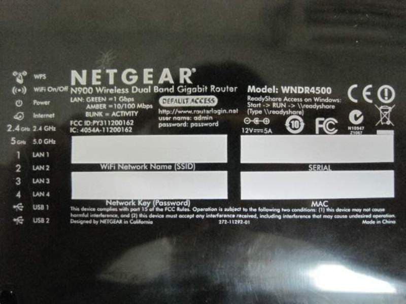 N900 Wireless Dual Band Gigabit Router - FCC ID PY311200162 - Netgear Incorporated (3)