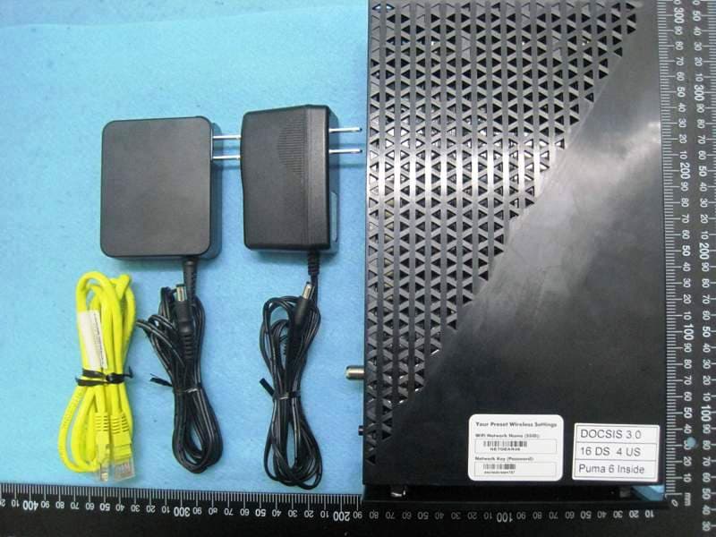 AC1750 WiFi Cable Modem Router - FCC ID PY312400223 - Netgear Incorporated (1)