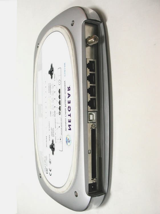 Wireless Cable Modem/Router - FCC ID PY3CG814W - Netgear Incorporated (3)