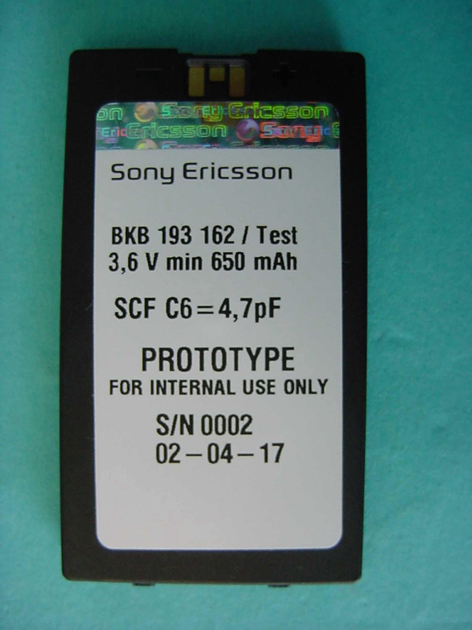Licensed transmitter - FCC ID PY71130601 - Sony Corporation (3)