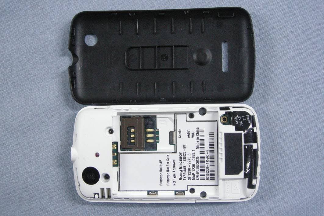 GSM 850/1900 GPRS/EDGE mobile phone with Bluetooth and FM receiver - FCC ID PY7A1880026 - Sony Corporation (1)