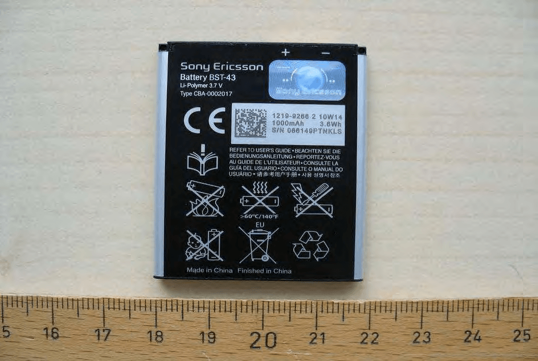 Mobile phone with Bluetooth, WLAN 802.11bg and FM Rx - FCC ID PY7A1880032 - Sony Corporation