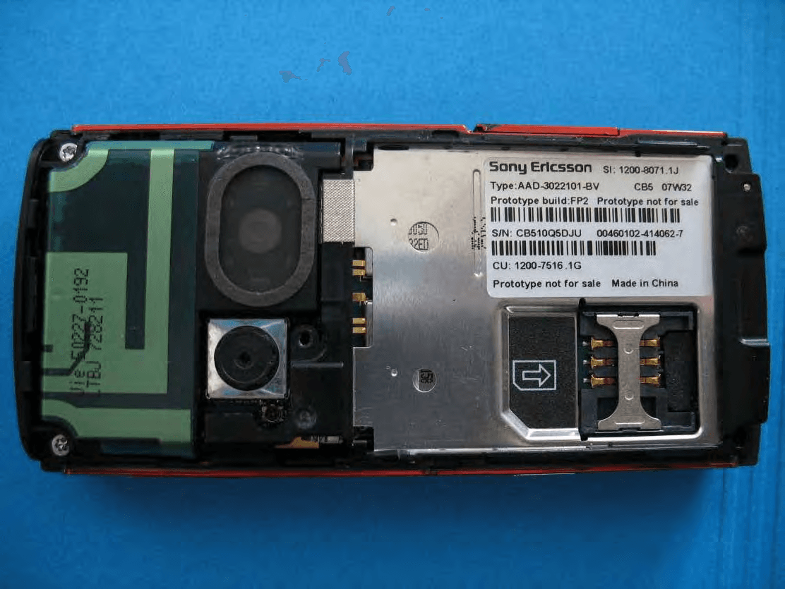 Licensed transmitter - FCC ID PY7A3022101 - Sony Corporation