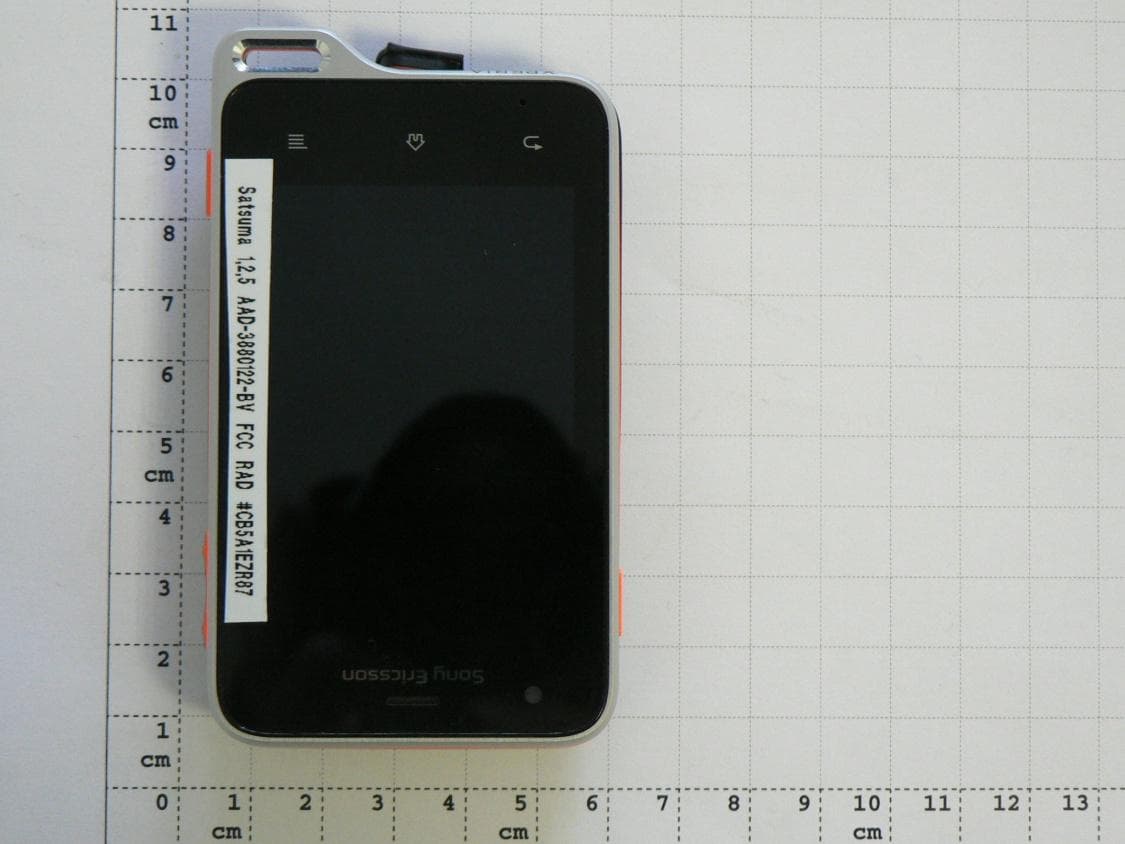 Mobile phone with Bluetooth, WLAN 802.11bgn, GPS/A-GPS, ANT+ and FM Rx - FCC ID PY7A3880122 - Sony Corporation (4)