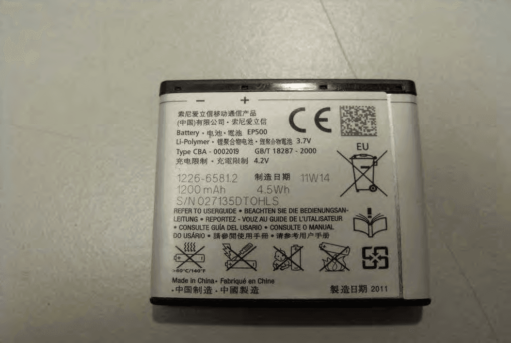 Mobile phone with Bluetooth, WLAN 802.11bgn, GPS/A-GPS, ANT+ and FM Rx - FCC ID PY7A3880124 - Sony Corporation (4)
