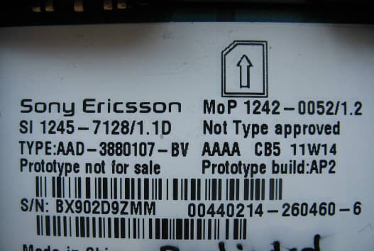 Mobile phone with Bluetooth, WLAN 802.11bgn, GPS/A-GPS, ANT+ and FM Rx - FCC ID PY7A3880133 - Sony Corporation (1)