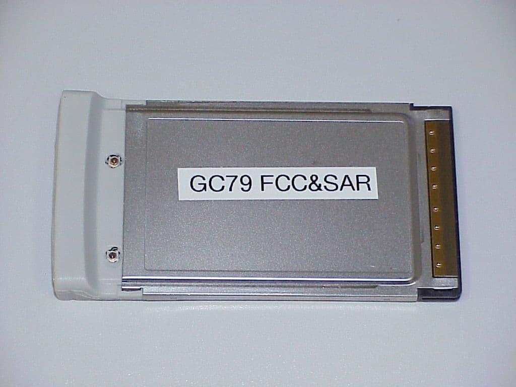 GSM/GPRS and WLAN Combo card - FCC ID PY7F1021011 - Sony Corporation