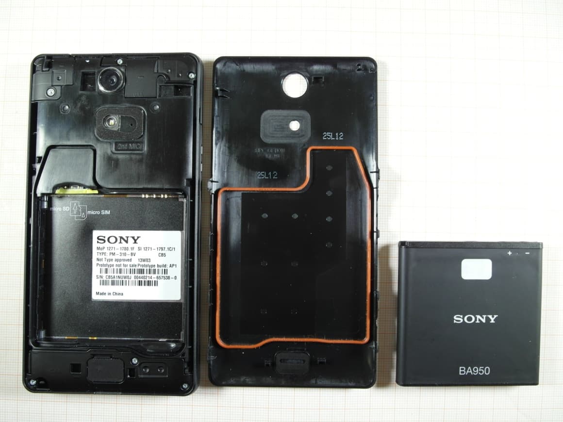 GSM/UMTS Mobile Phone with WLAN, BT, RFID - FCC ID PY7PM-0310 - Sony Corporation