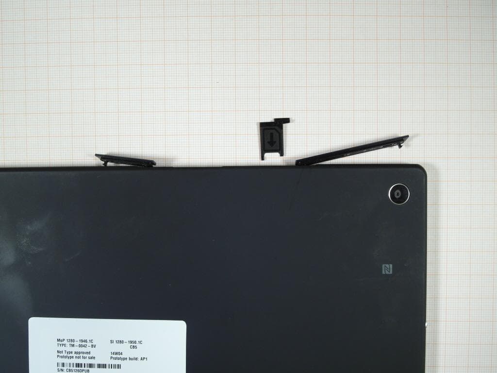 GSM/UMTS/LTE/CDMA Tablet PC with WLAN, BT, ANT+, RFID - FCC ID PY7TM-0042 - Sony Corporation (3)