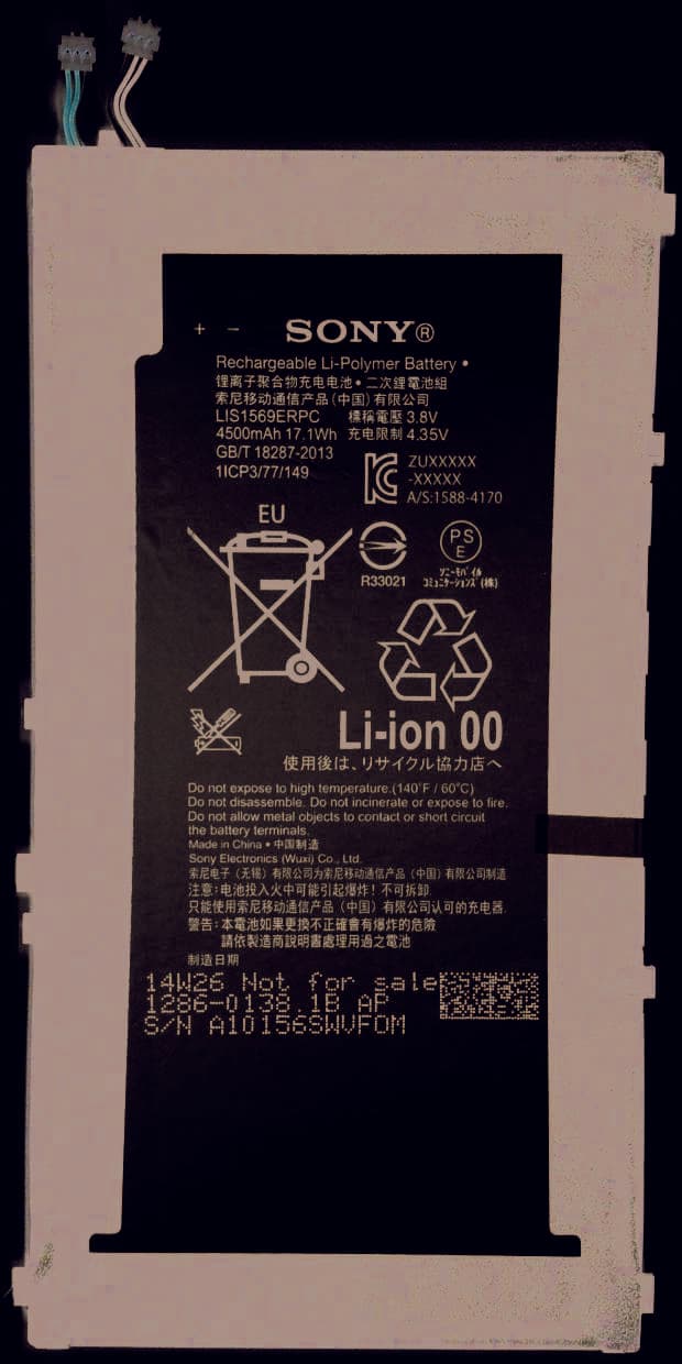 GSM/WCDMA/LTE Tablet + Bluetooth, DTS/UNII a/b/g/n/ac, ANT+ & NFC - FCC ID PY7TM-0053 - Sony Corporation