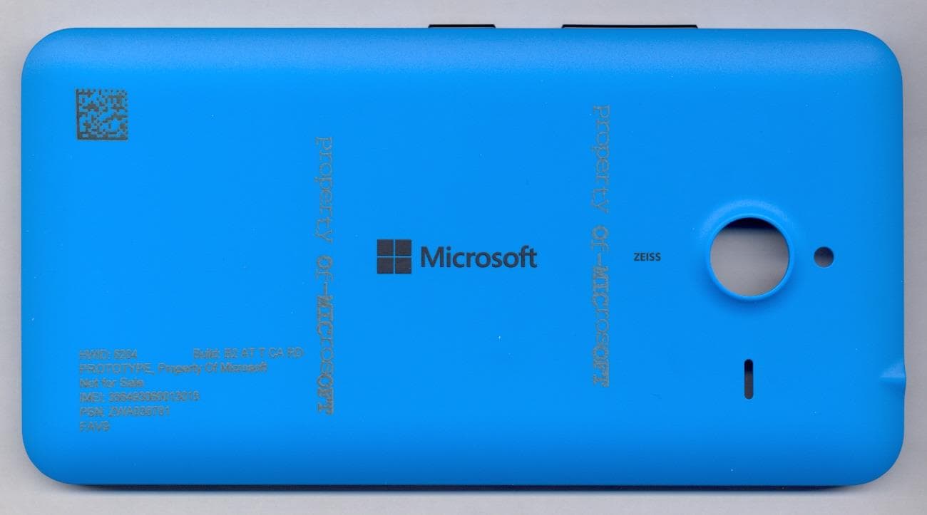GSM/WCDMA/LTE cellular device w/BT, BLE, WLAN and NFC - FCC ID PYARM-1063 - Microsoft Corporation
