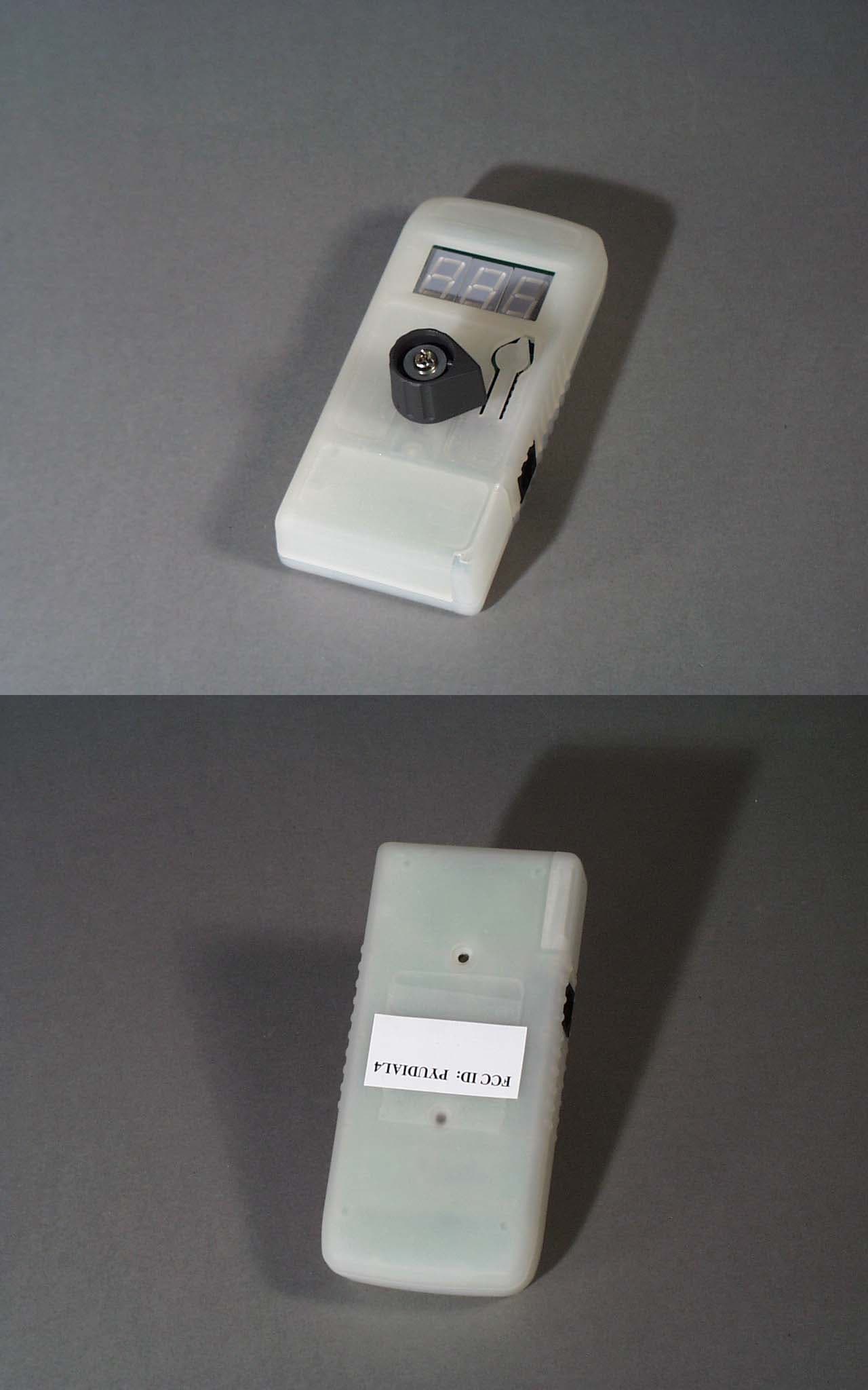 Perception Analyzer Model 400 Handset - FCC ID PYUDIAL4 - MSInteractive, L.L.C.