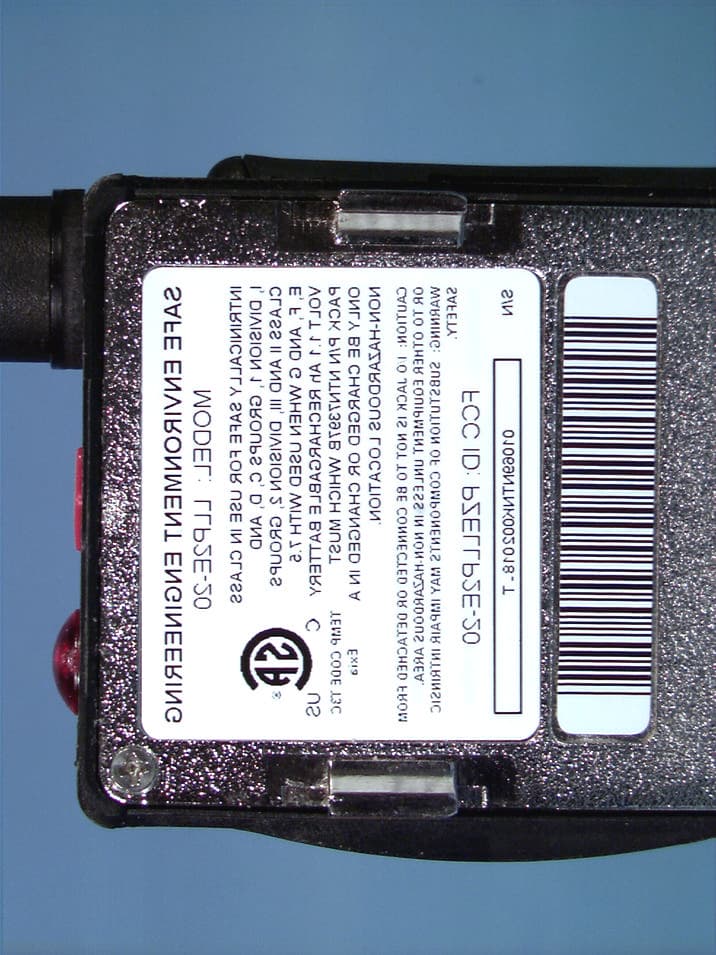 TNF - Licensed Non-Broadcast Transmitter Held to Face - FCC ID PZELLP2E-20 - Safe Environment Engineering, Inc.