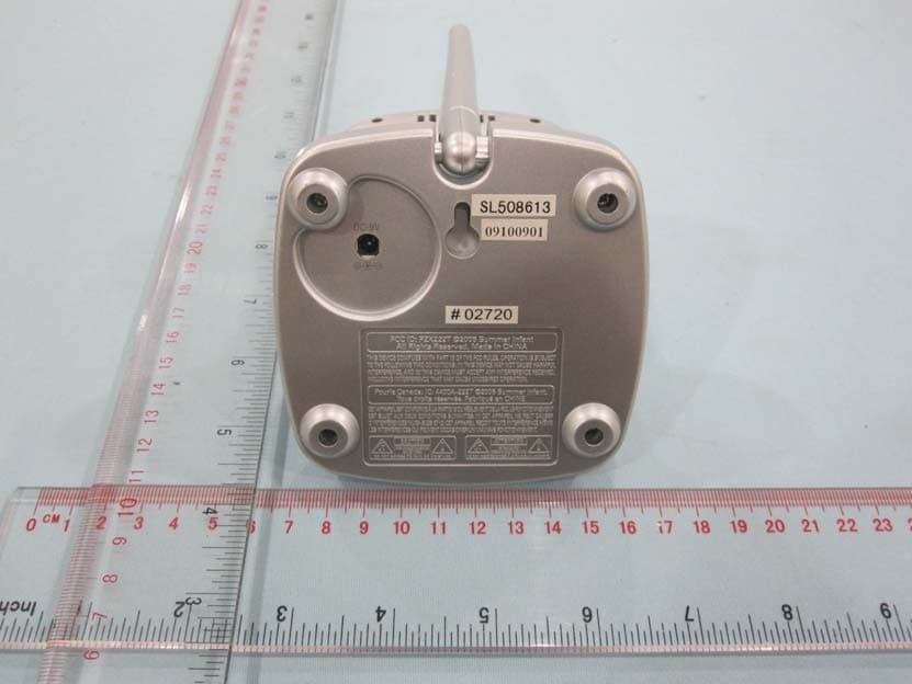 Baby monitor - FCC ID PZK02720ATX - Summer Infant, Inc. (1)