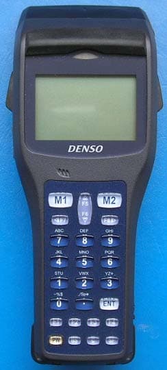 Scanner with Bluetooth and 802.11 transmitters - FCC ID PZWBHT300WB - Denso Wave Incorporated