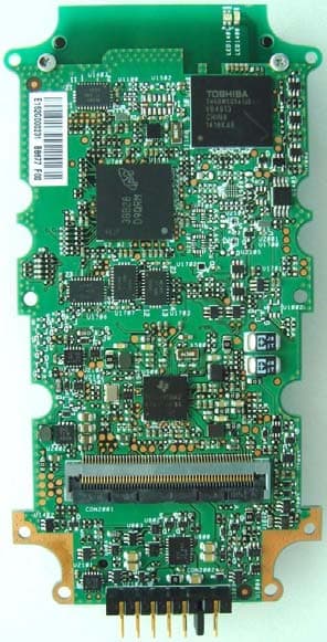 BHT-1400-CE main board - FCC ID PZWDWWB005 - Denso Wave Incorporated