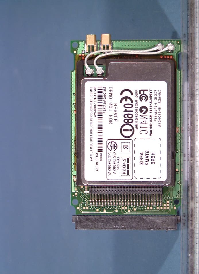 Radio Lan Module - FCC ID PZWLA4137 - Denso Wave Incorporated