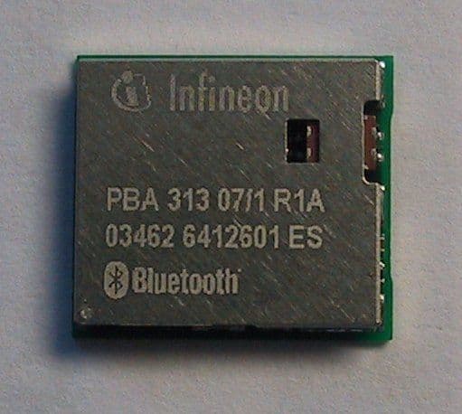 Wireless Bluetooth module - FCC ID Q2331307 - Intel Mobile Communications GmbH