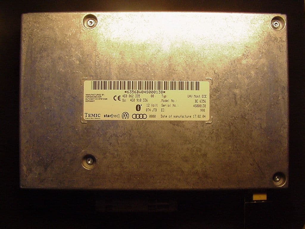 Carkit Most - FCC ID Q24FSE355X - Temic SDS GmbH