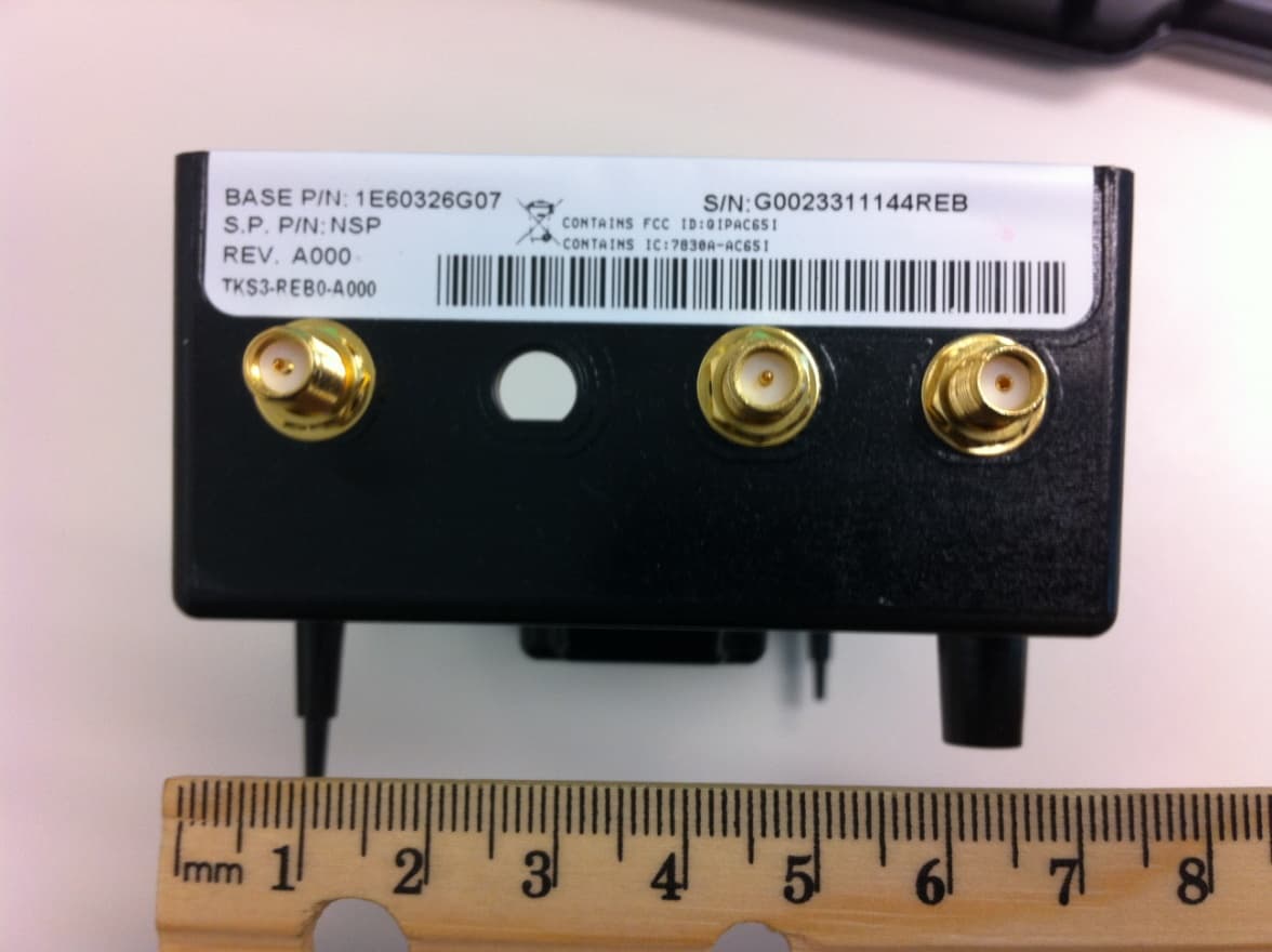 Radio expansion board with GSM800 and 1900 and 802.11 b/g/n - FCC ID Q371E60326-3G - Thermo King Corporation (3)