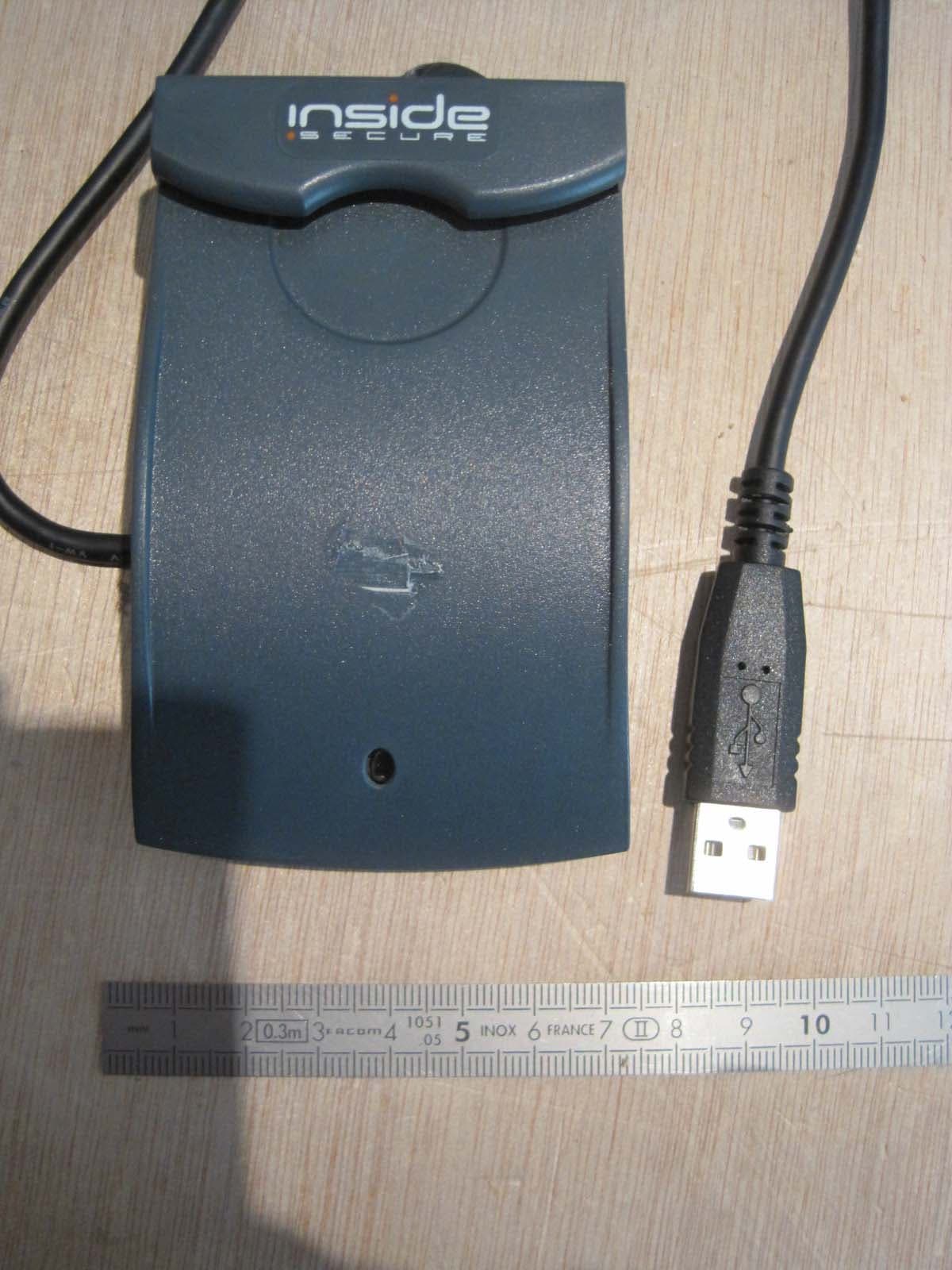 TAG READER - FCC ID Q45DESKREAD - Inside Secure