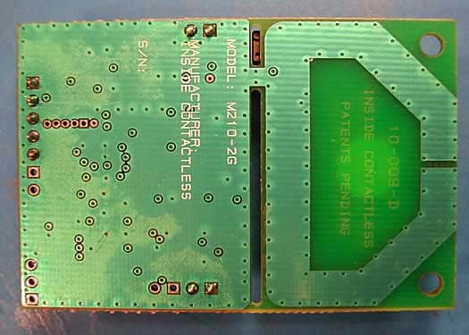 Contactless Coupler, M210-2G - FCC ID Q45M210 - Inside Secure (2)