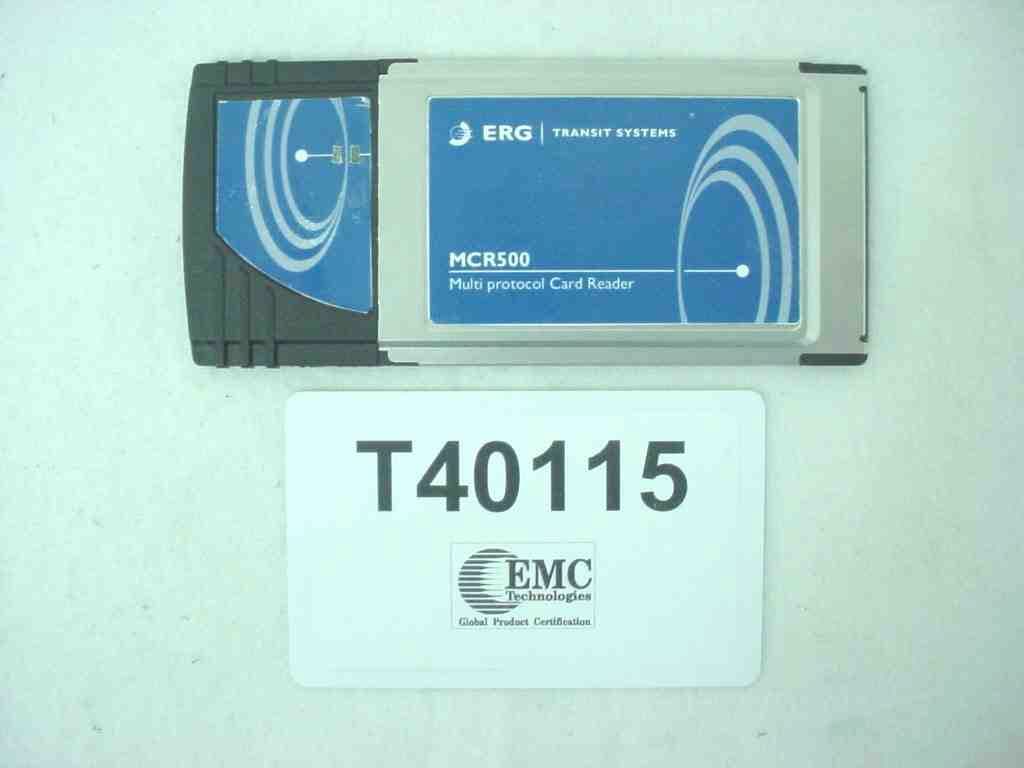 PC Type Card Reader - FCC ID Q47-MCR500 - ERG Transit Systems (5)