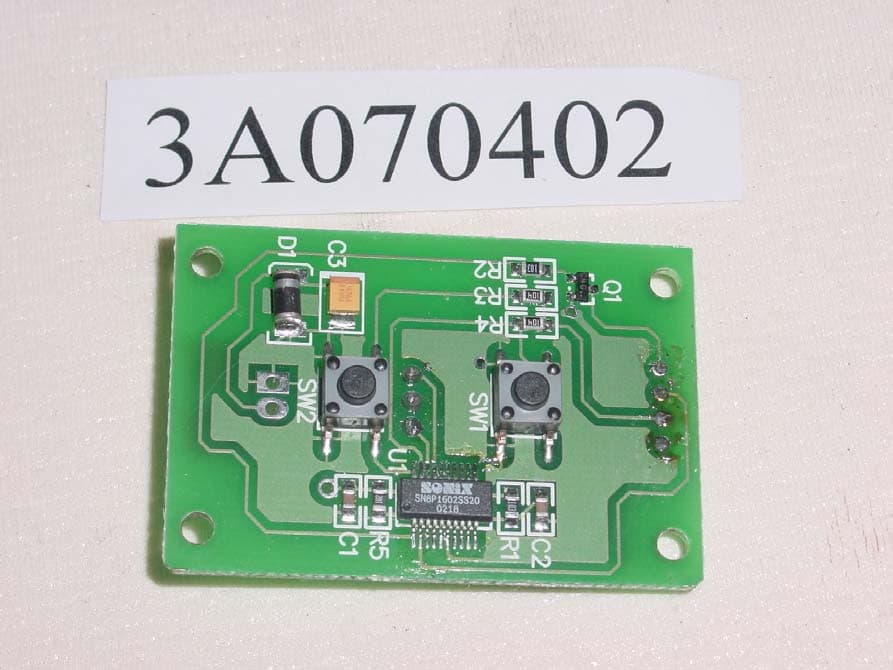 Remote Control - FCC ID Q4CMTG12650-1R - Fitness Quest, Inc.