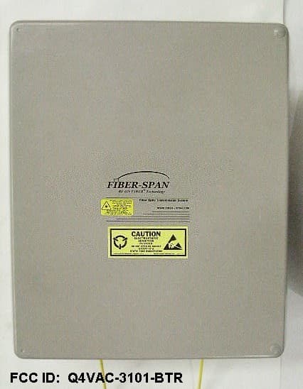 Non-Broadcast FM Transmitter/Repeater - FCC ID Q4VAC-3101-BTR - Fiber-Span LLC (3)