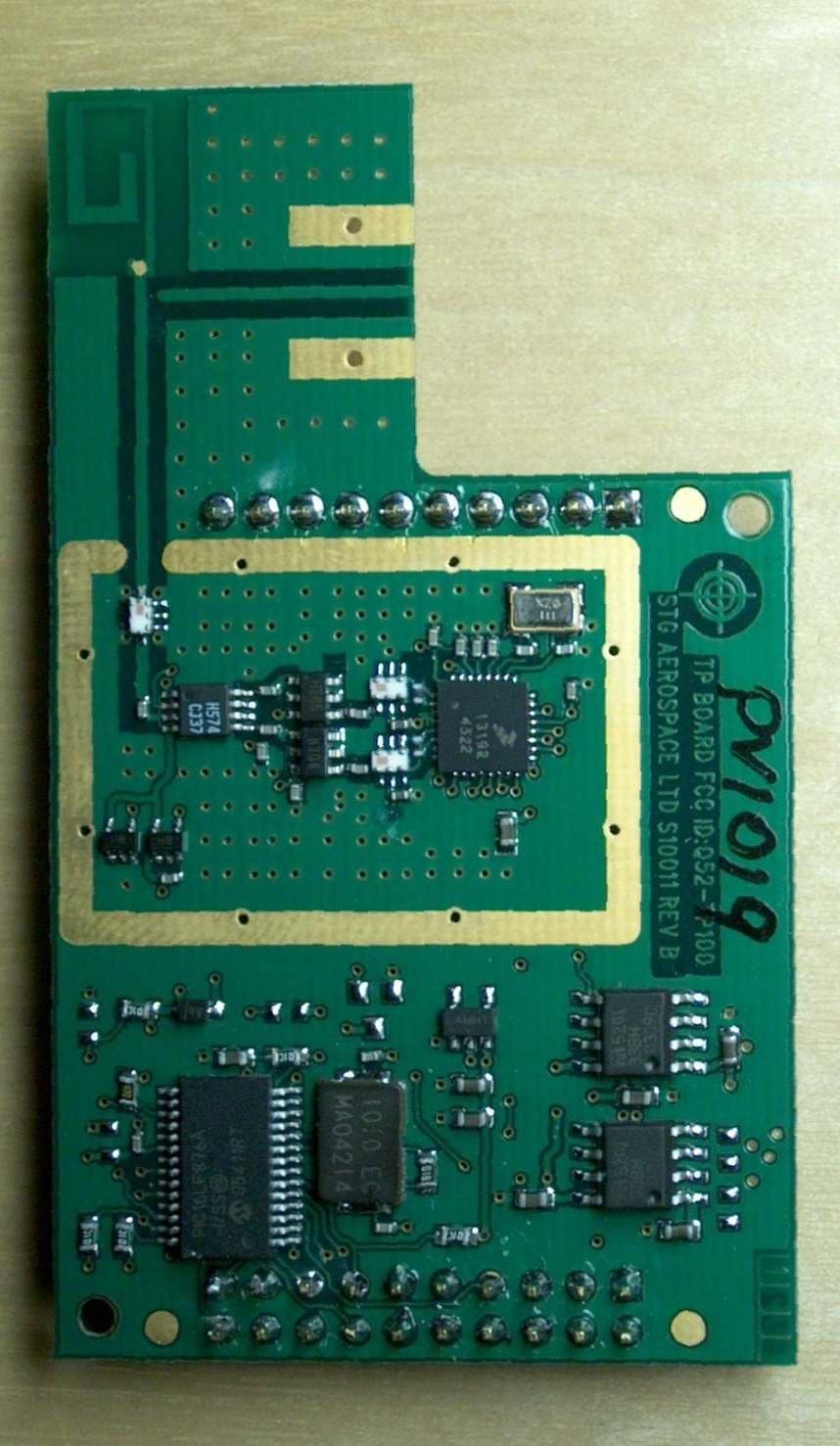 802.15.4 2.4GHz Wireless Transceiver - FCC ID Q52TR100 - STG Aerospace, Inc, (1)