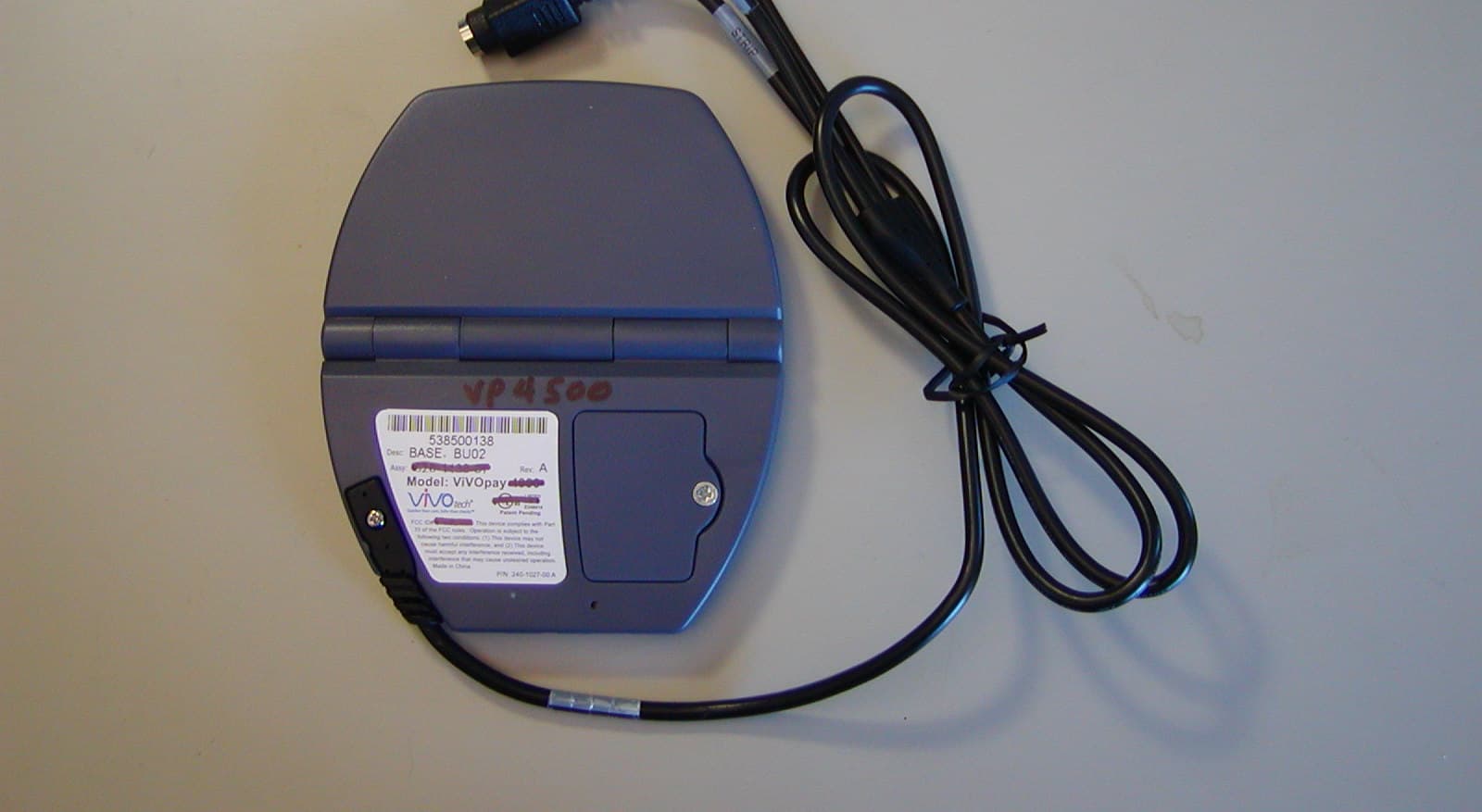 Wireless Payment Reader - FCC ID Q55VIVOPAY4500 - ViVOtech, Inc. (1)