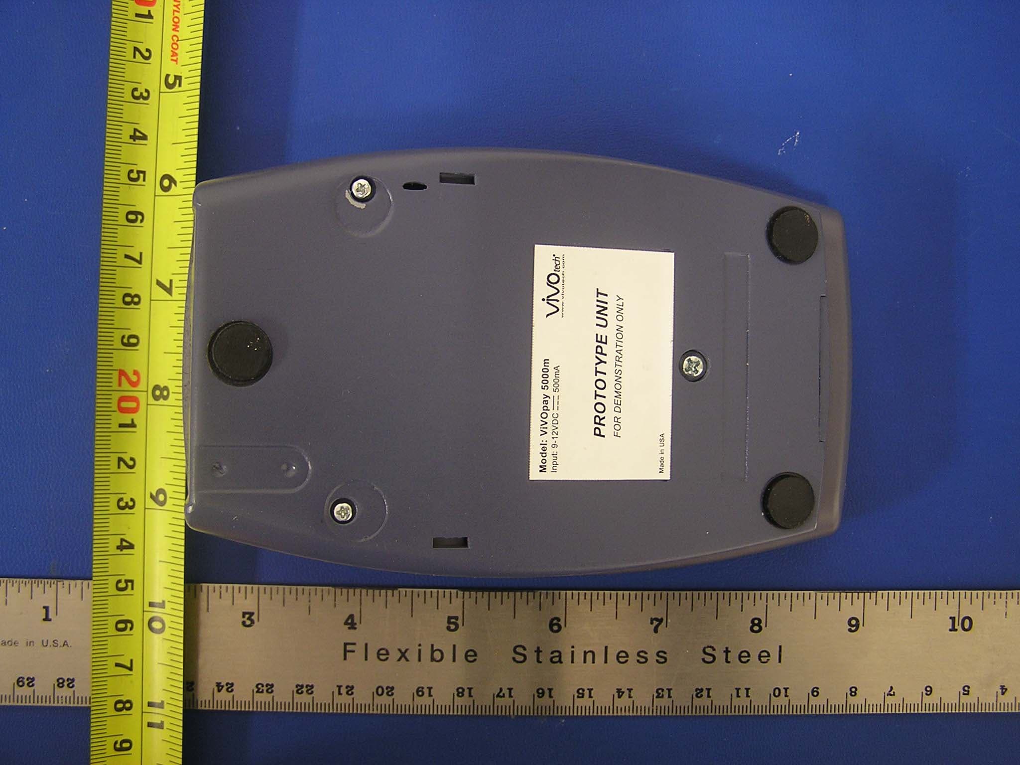 Low Power Transmitter Wireless Card Reader - FCC ID Q55VP5KAM - ViVOtech, Inc. (2)