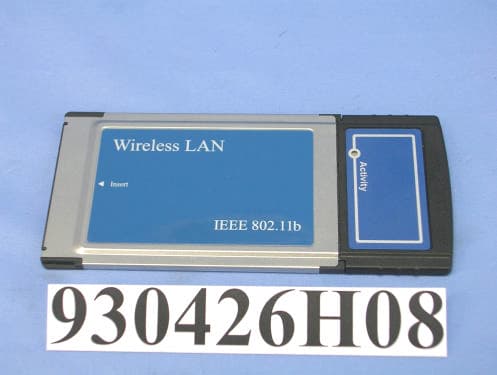 802.11b Wireless PCMCIA Card - FCC ID Q5SWP18 - Fi Win Inc (3)