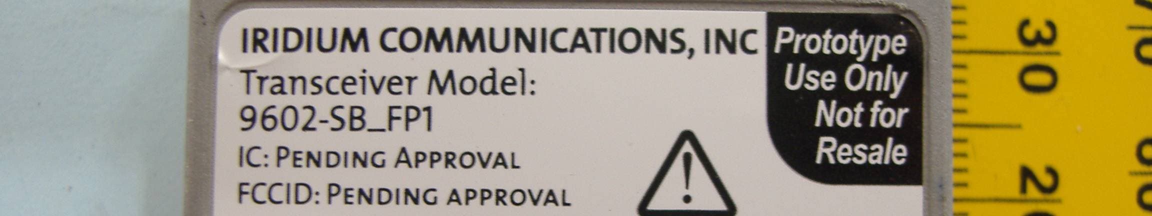 Iridium Satellite Transceiver Module 9602SB - FCC ID Q639602-SB - Iridium Satellite LLC (2)