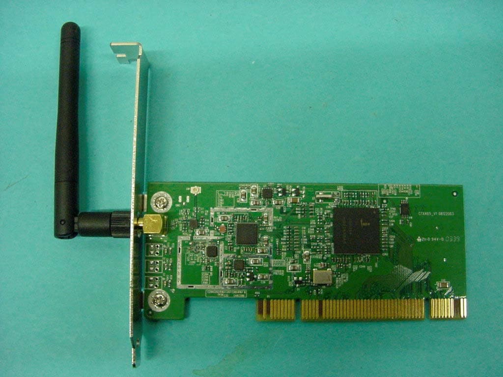WLAN PCI Card 802.11 b/g - FCC ID Q6DCTX405 - Creatix Polymedia GmbH