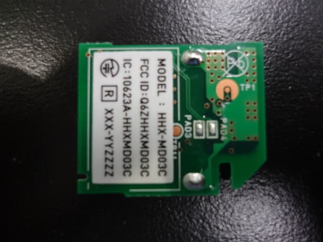 Omron BLE Module - FCC ID Q6ZHHXMD03C - OMRON HEALTHCARE Co.,Ltd (2)