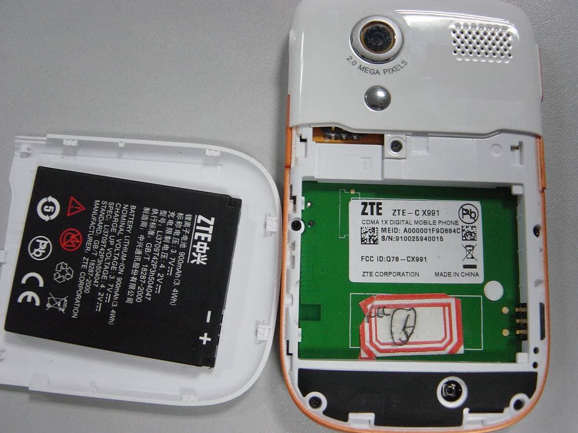 MOBILE PHONE - FCC ID Q78-CX991 - ZTE Corporation