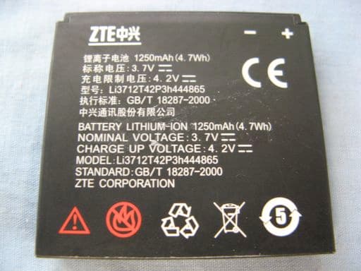 WCDMA/GSM (GPRS) Dual-Mode Digital Mobile Phone - FCC ID Q78-MOVISTARPRIME - ZTE Corporation (3)