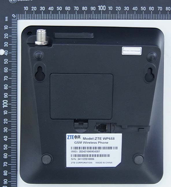 GSM Wireless Phone - FCC ID Q78-WP658 - ZTE Corporation (2)